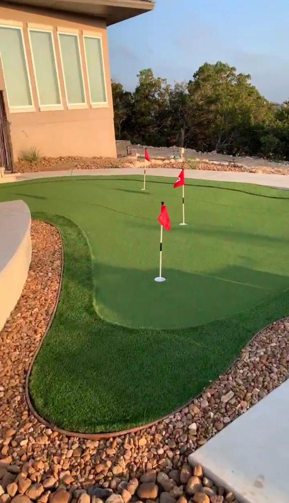 Artificial turf installation